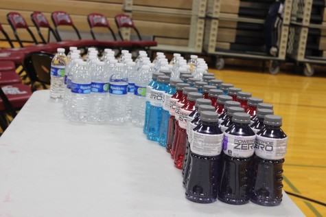  Drinks that were there for the participants.  
