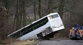 Bus Carrying Youth Football Team Crashes